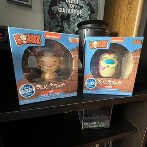 Limited Edition Funko Dorbz Ren and Stimpy set